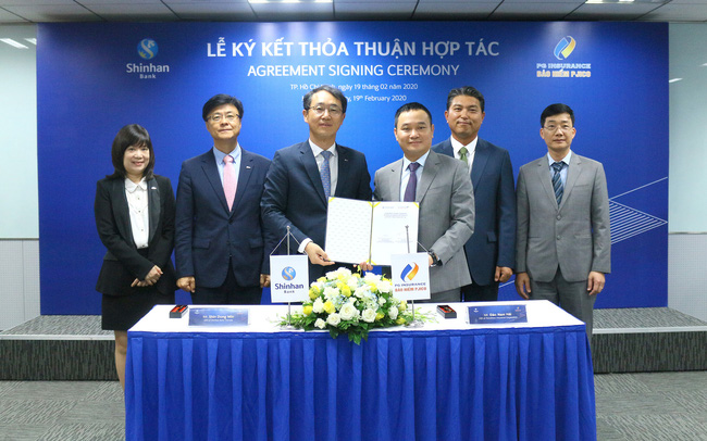 Bảo hiểm Pjico Và Ngân hàng Shinhan Việt Nam ký kết thỏa thuận hợp tác